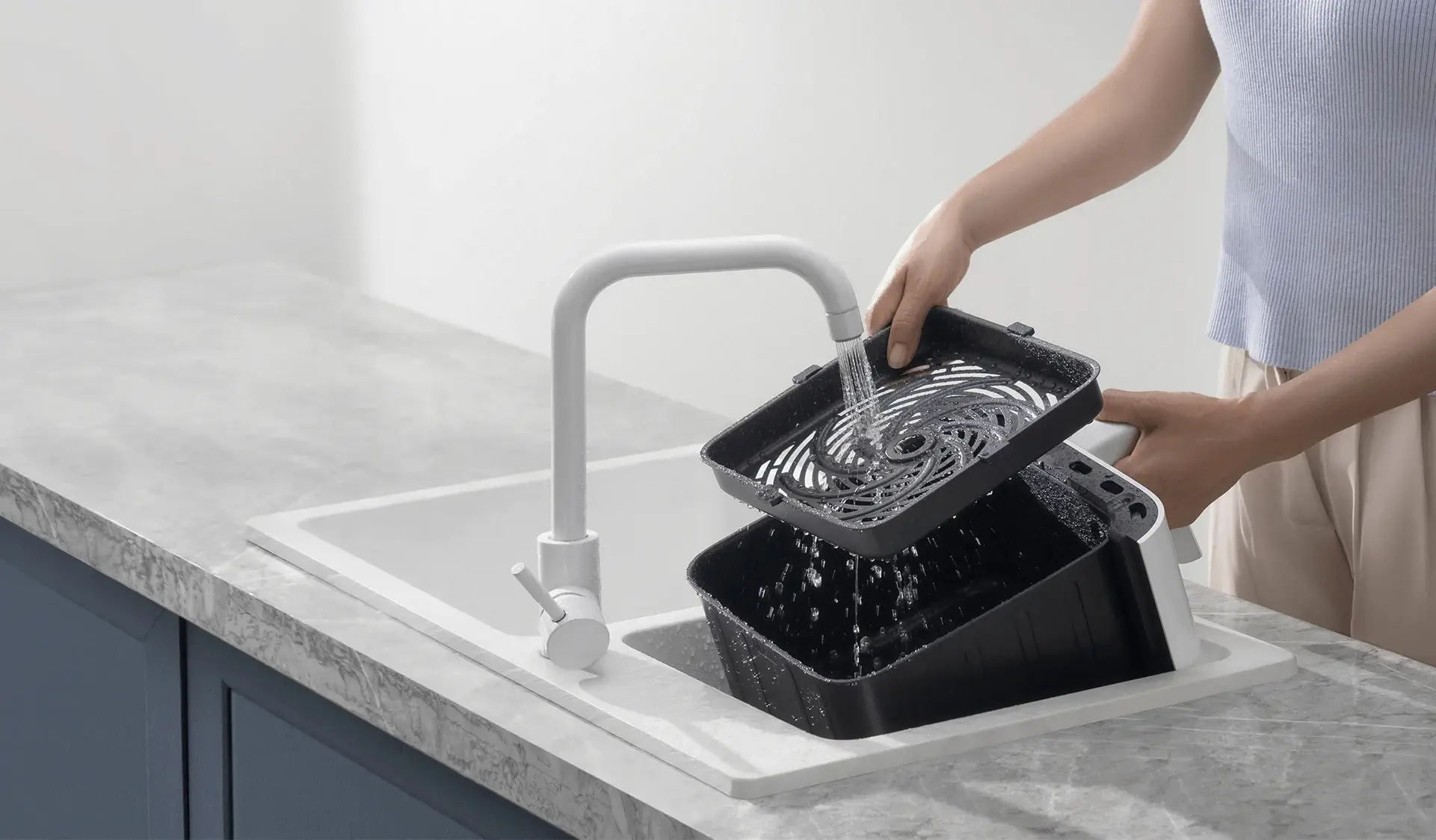 Friteuza cu aer cald Xiaomi Smart Air Fryer 6.5L (White)