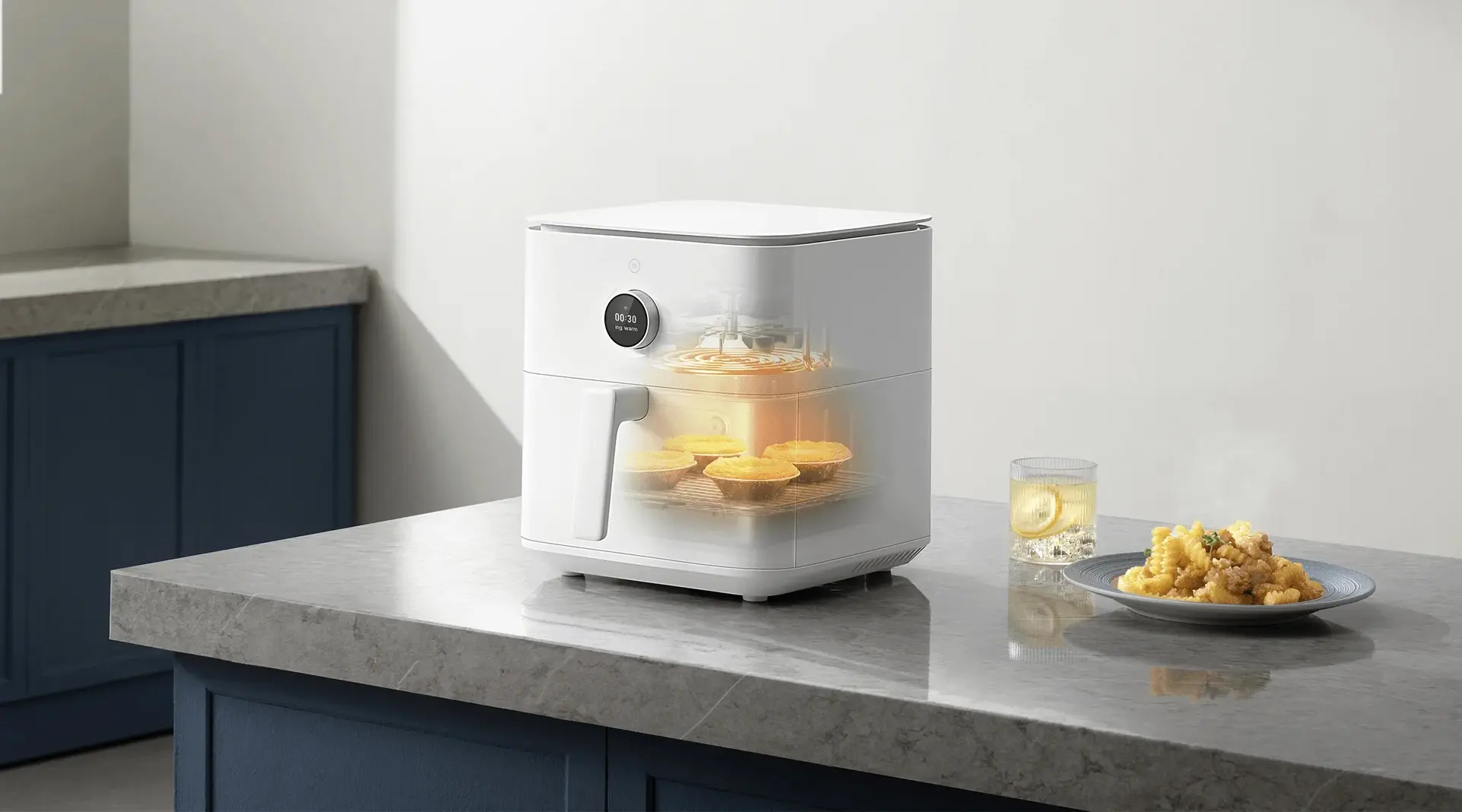 Friteuza cu aer cald Xiaomi Smart Air Fryer 6.5L (White)