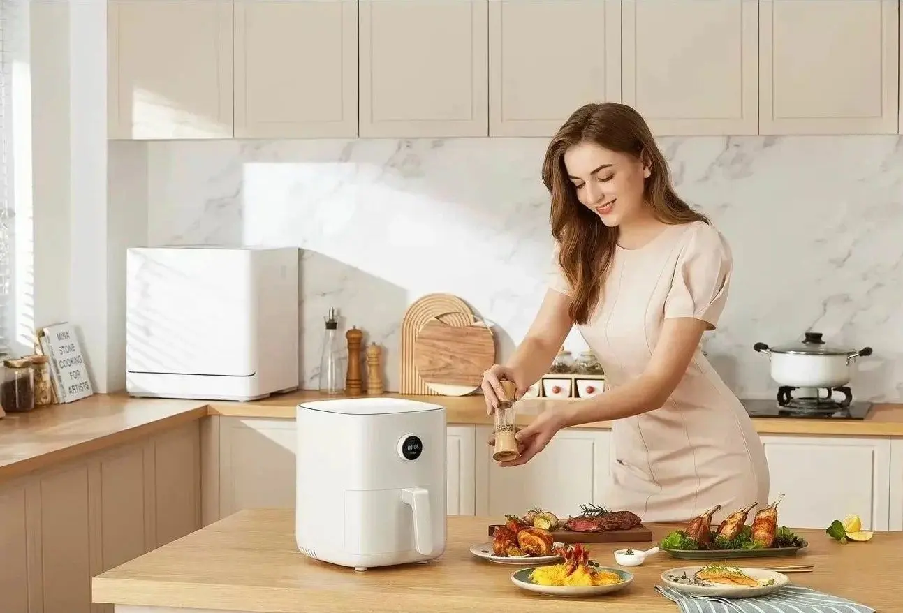 Аэрофритюрница Xiaomi Smart Air Fryer (White) - 3