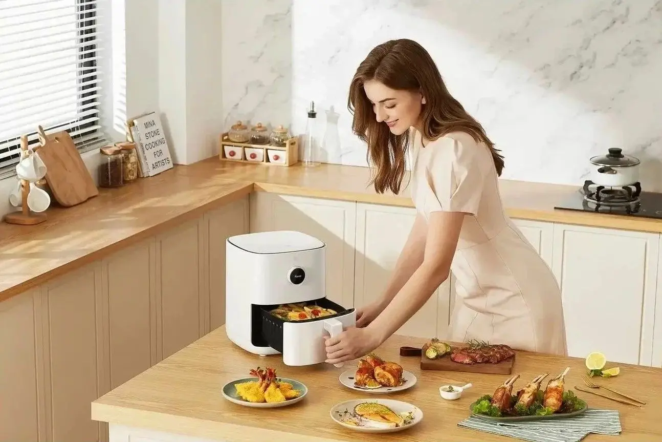 Аэрофритюрница Xiaomi Smart Air Fryer (White) - 2
