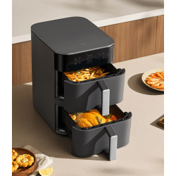Аэрофритюрница Xiaomi Smart Double Stack (Black) Thumb