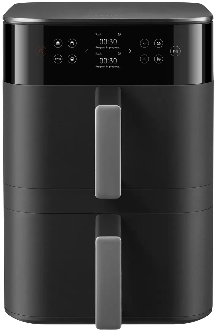 Аэрофритюрница Xiaomi Smart Double Stack (Black)