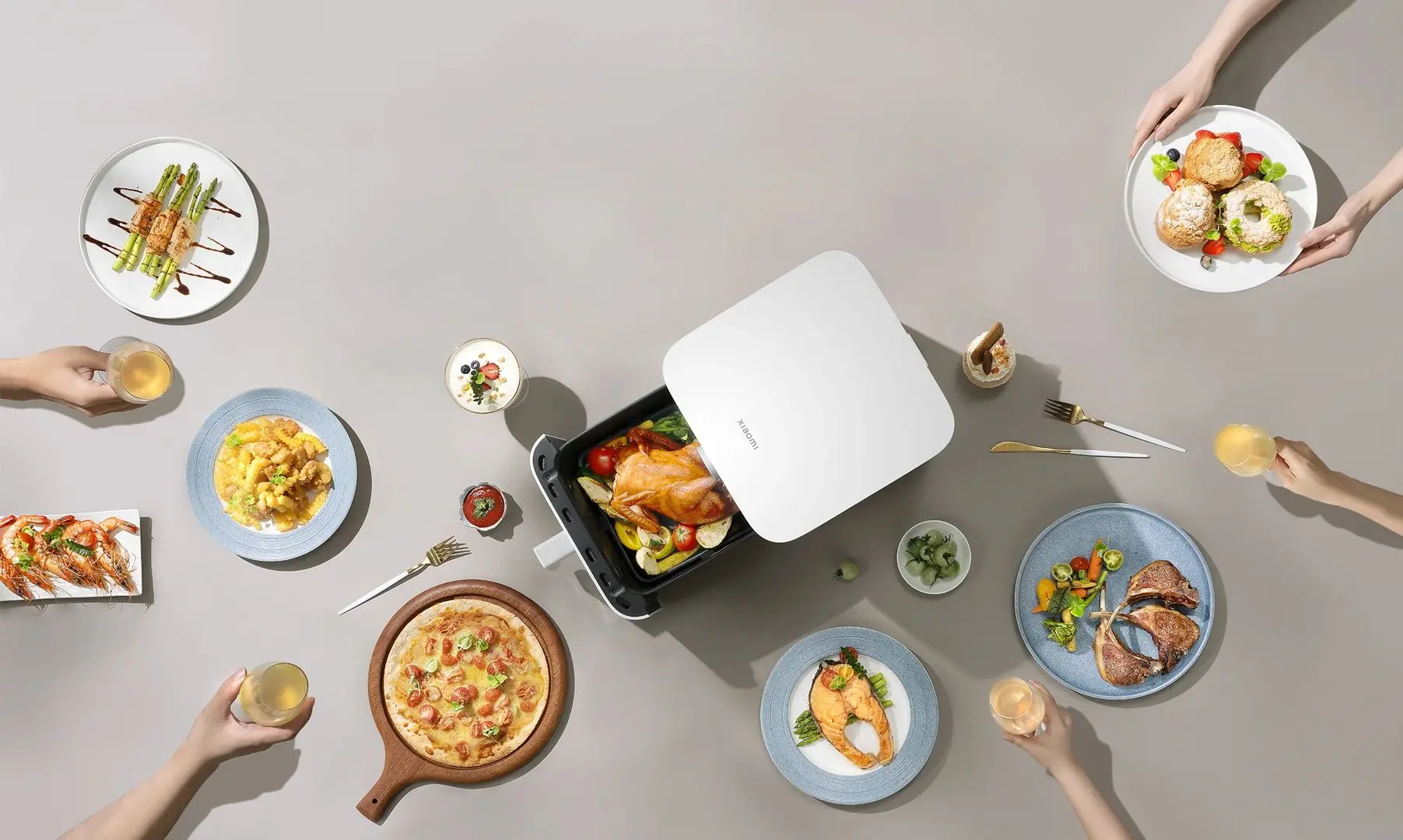 Friteuza cu aer cald Xiaomi Smart MAF10 (White)