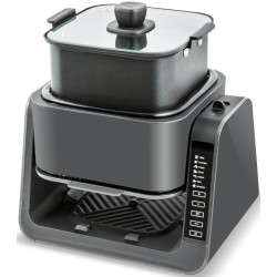 Аэрофритюрница 2в1 Zass ProLine ZAF 12 (Black) Thumb