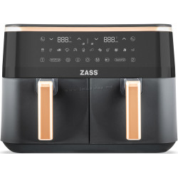 Аэрофритюрница Zass Rose Gold ZAF 21 (Black/Copper)