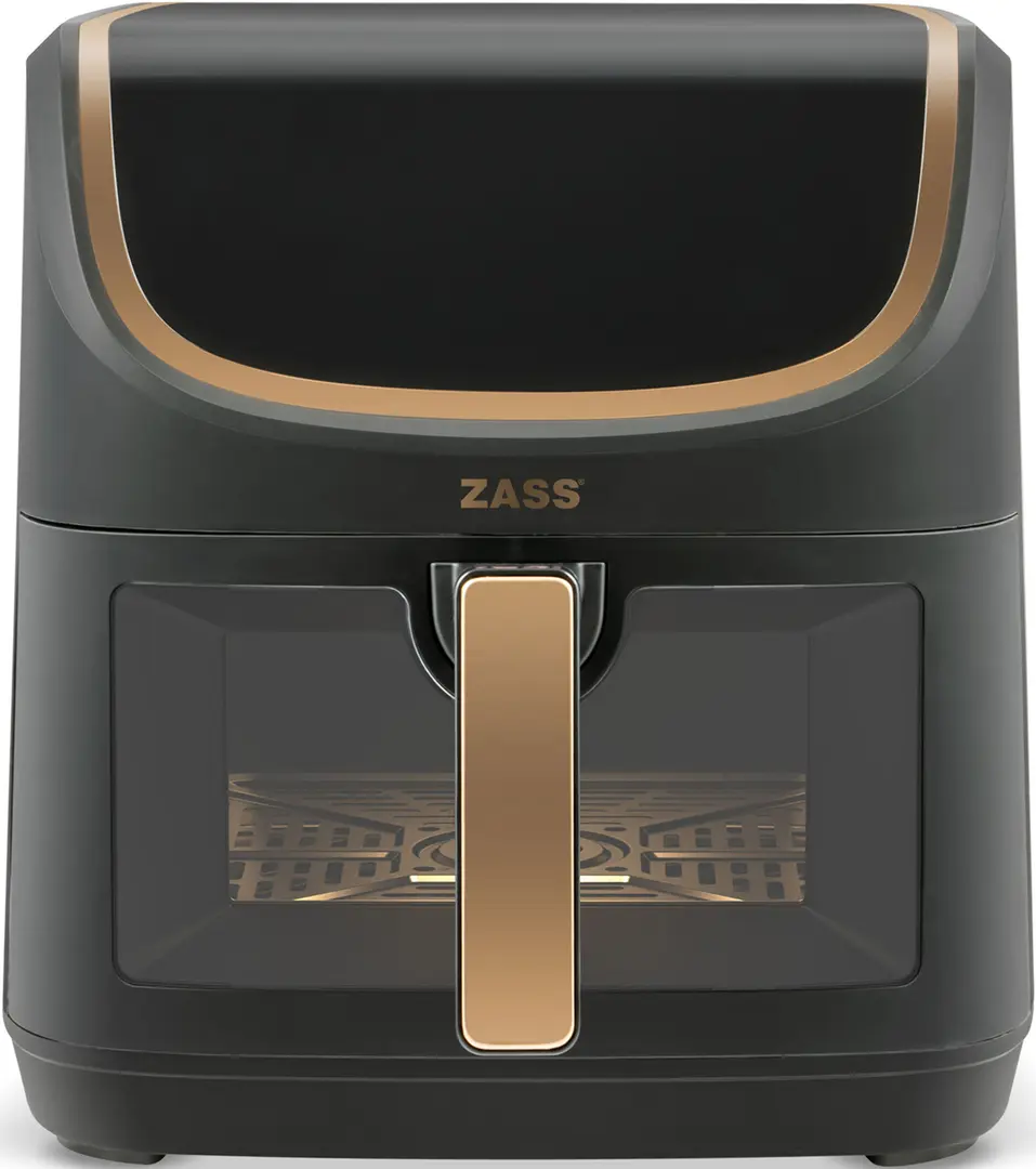Аэрофритюрница Zass Rose Gold ZAF 22 (Black/Gold)