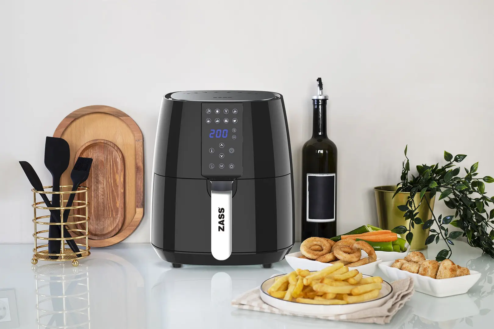 Аэрофритюрница Zass ZAF 03 (Black)
