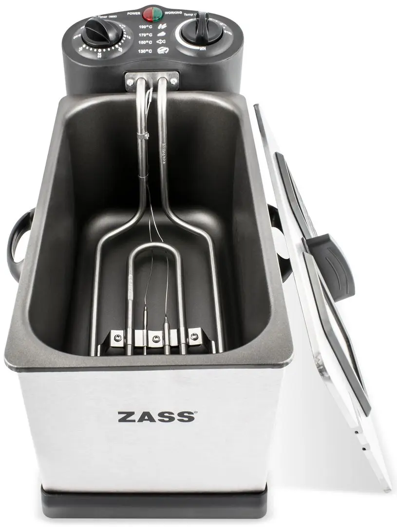 Friteuza Zass Zdf 02 (Inox/Black)