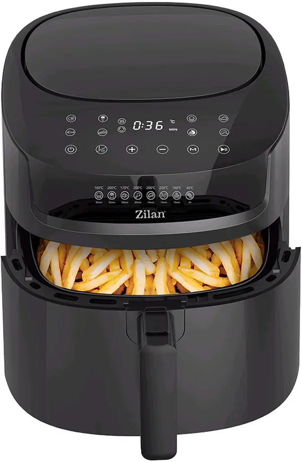 Аэрофритюрница Zilan ZLN7999 XL (Black) - 3