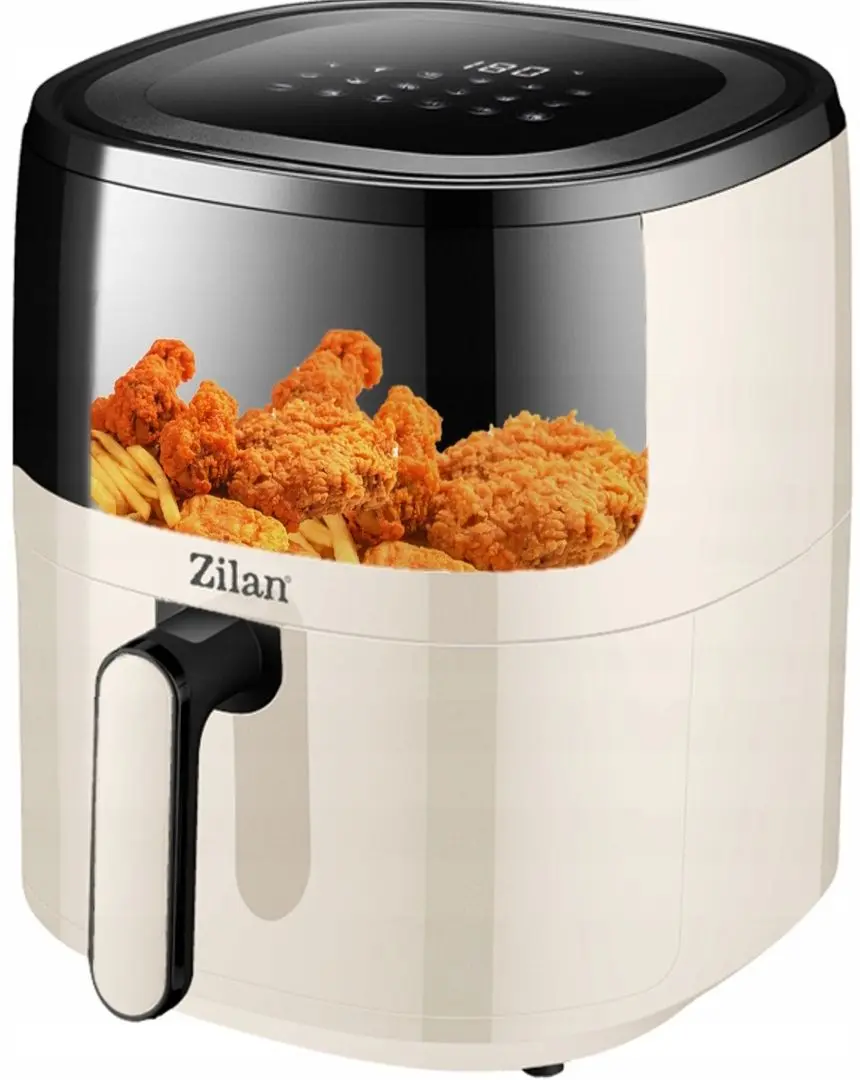 Friteuza cu aer cald Zilan ZLN9984 (Cream/Black) - 2