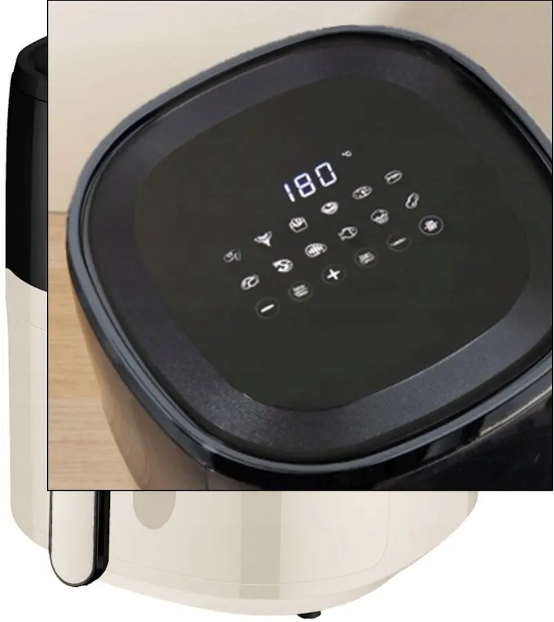 Friteuza cu aer cald Zilan ZLN9984 (Cream/Black) - 3