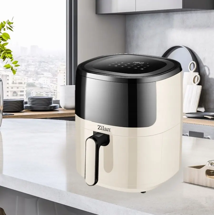 Friteuza cu aer cald Zilan ZLN9984 (Cream/Black) - 5