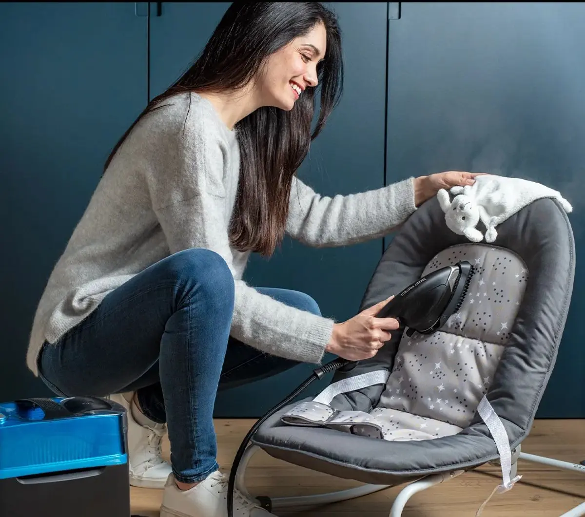 Sistem de calcat cu abur Tefal Сube UT2020E0 (Black/Blue)