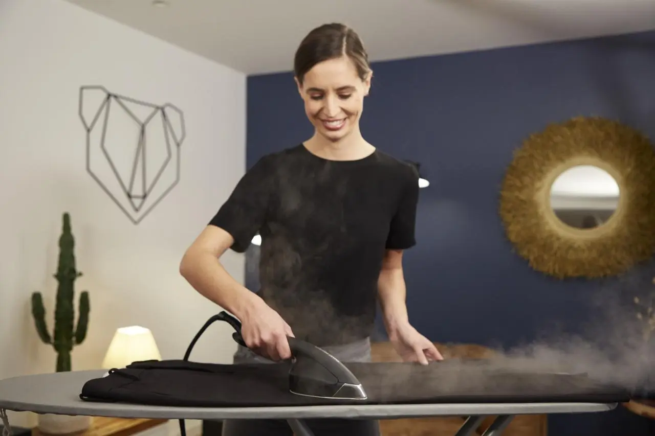 Sistem de calcat cu abur Tefal Сube UT2020E0 (Black/Blue)