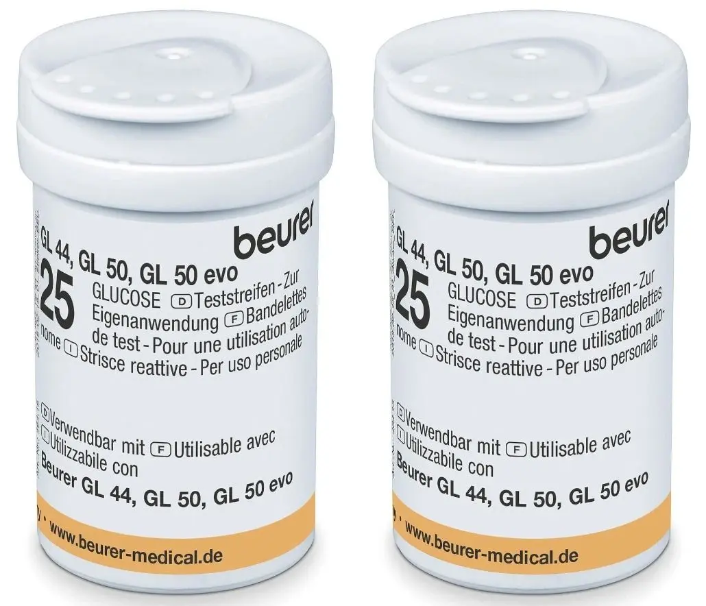 Strip test pentru glucometru Beurer Strip-Test GL44/GL50 №50