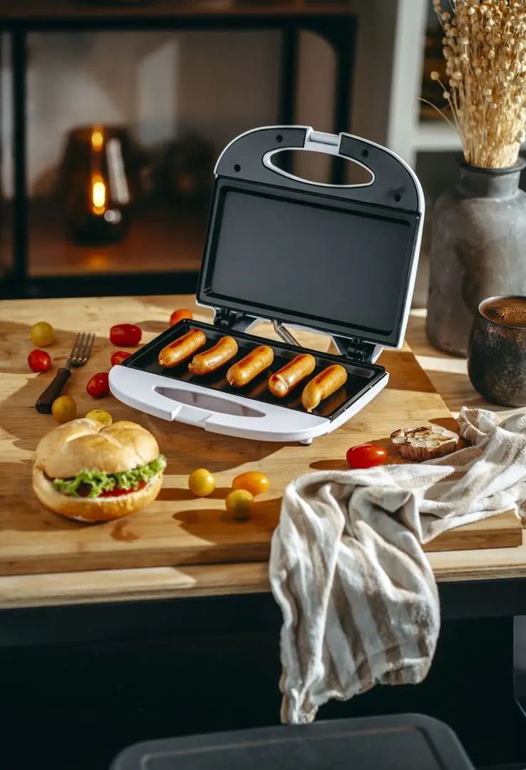 Grill electric Adler AD 3072 (White)
