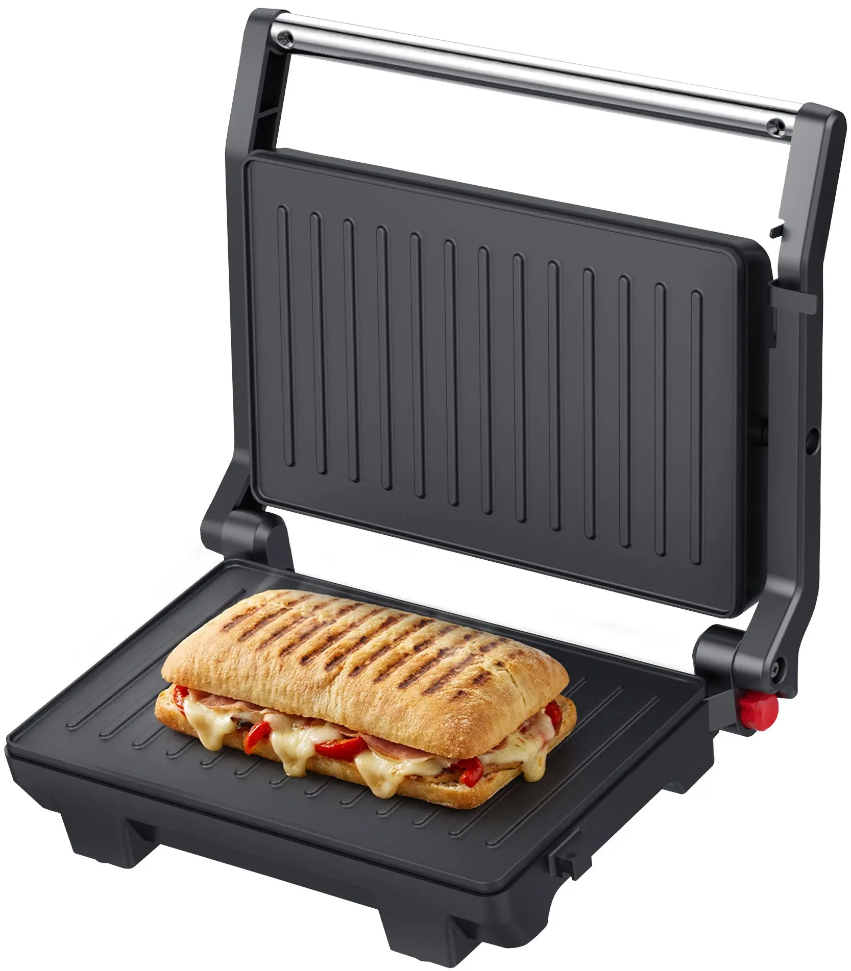 Grill electric Albatros GT-1000X (Inox/Black) - 5