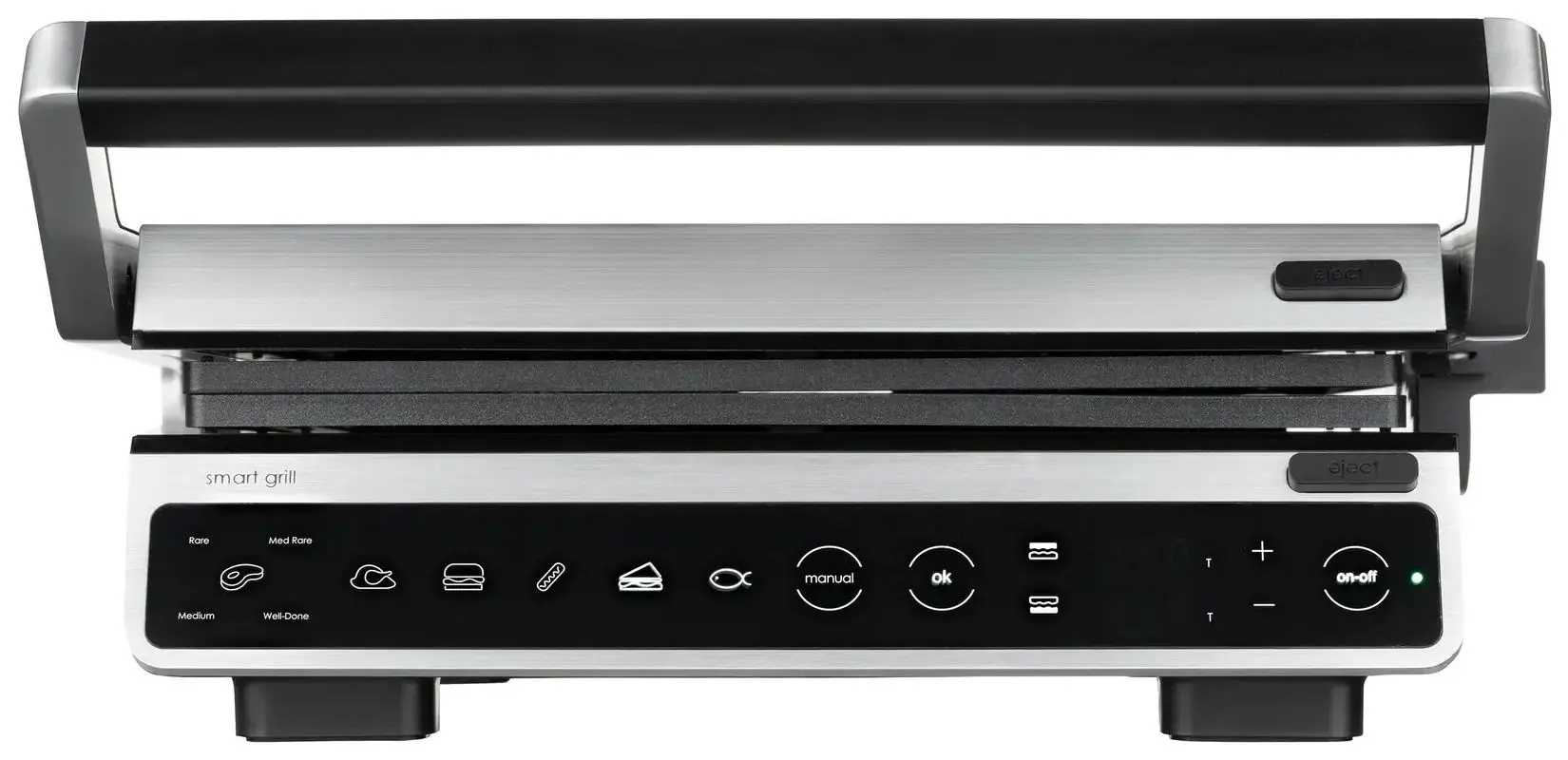 Grill electric Ardesto GK-STC20 (Inox/Black)