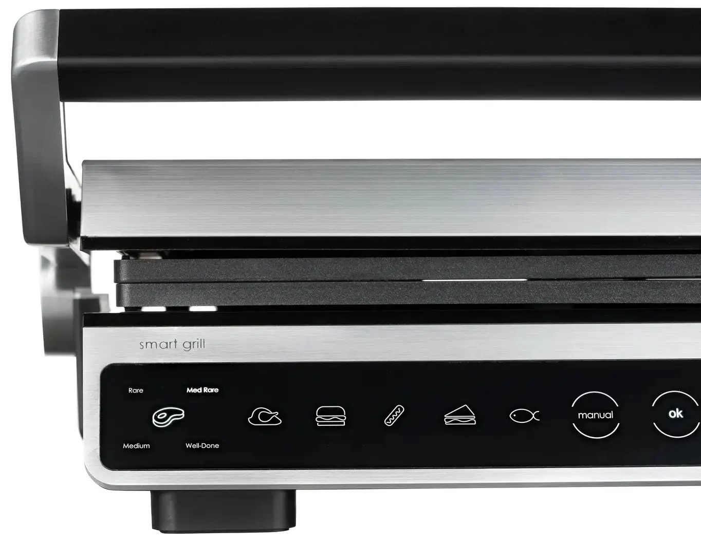 Grill electric Ardesto GK-STC20 (Inox/Black)