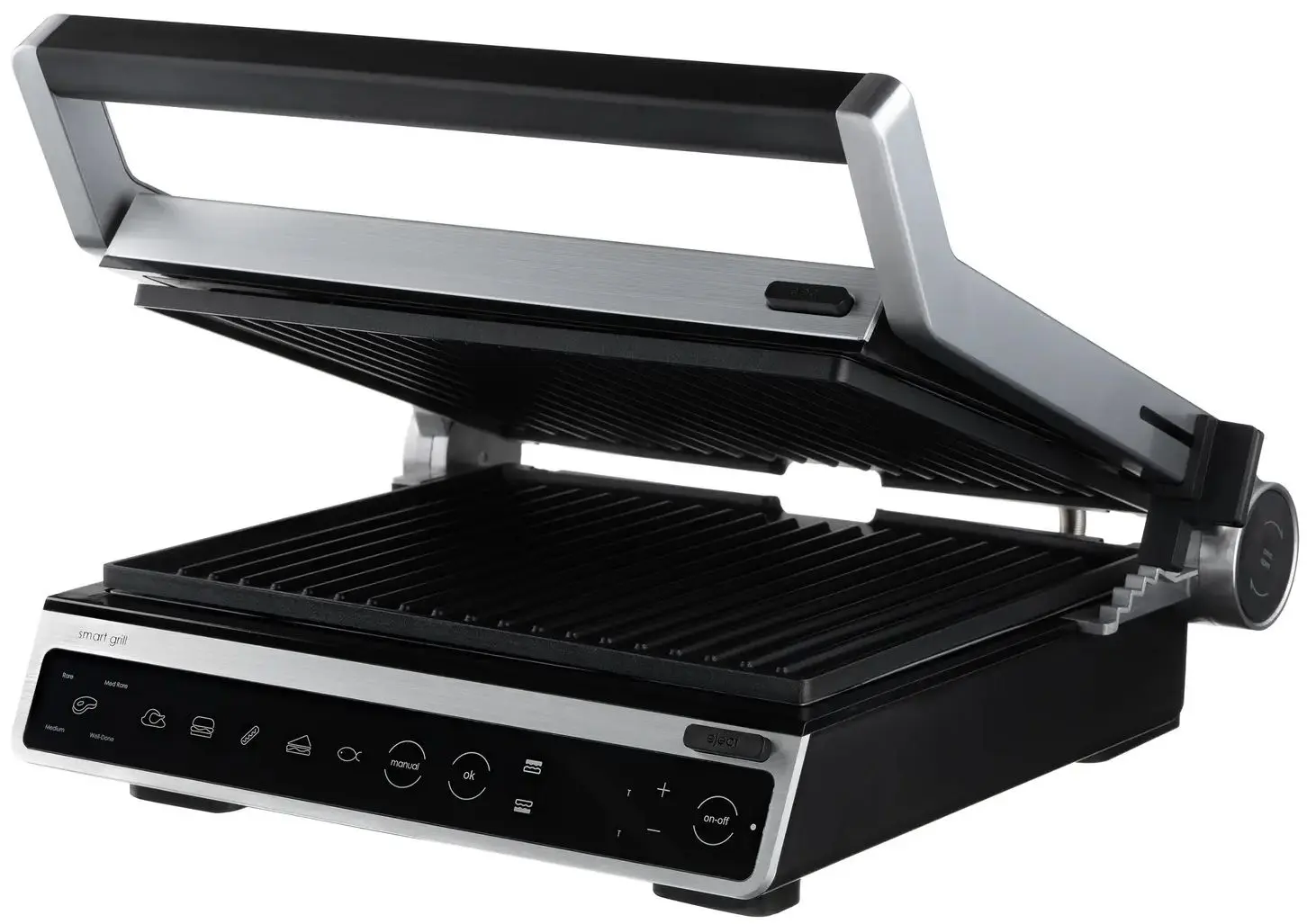 Grill electric Ardesto GK-STC20 (Inox/Black)