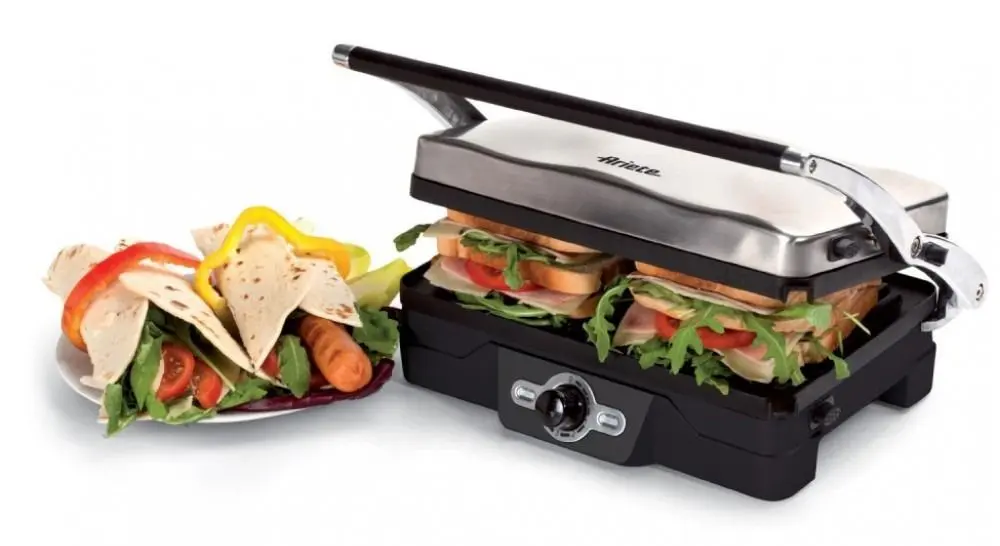 Grill electric Ariete 1923 (Silver/Black) - 2