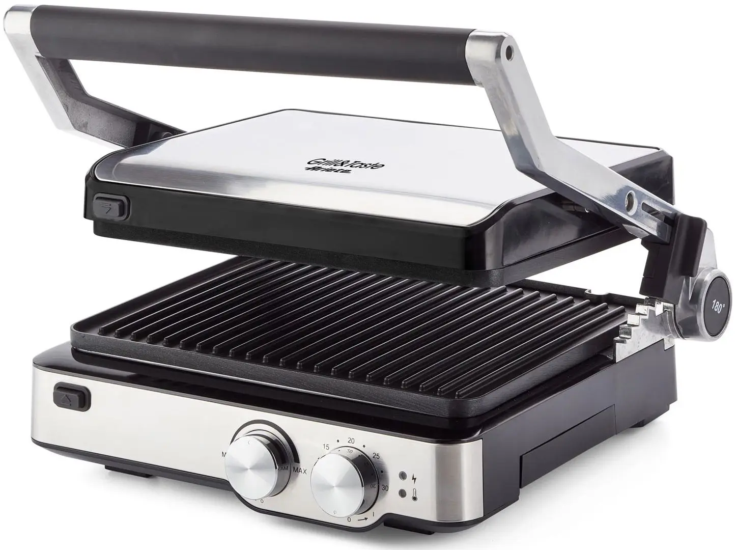 Grill electric Ariete Grill&Taste 1918 (Black/Silver) - 2