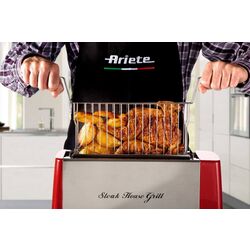 Grill electric Ariete Steak House 0730 (Red/Silver) Thumb