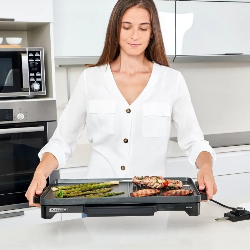 Grill electric Black&Decker BXGD2200E (Black) - 3