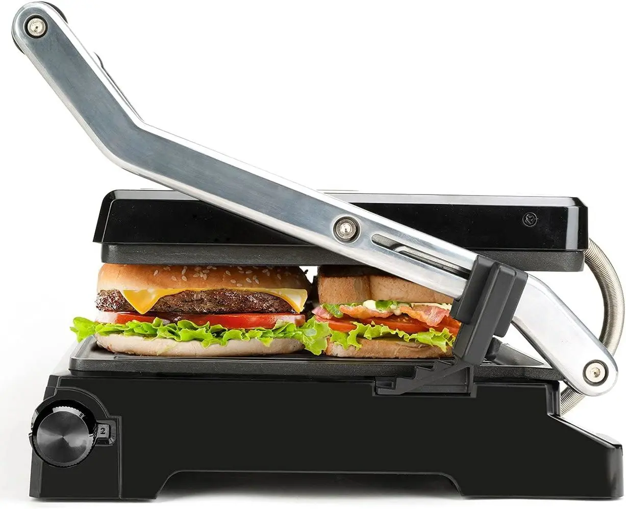 Grill electric Black&Decker BXGR2200E (Silver/Black) - 3