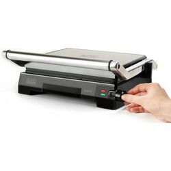 Grill electric Black&Decker BXGR2200E (Silver/Black) Thumb