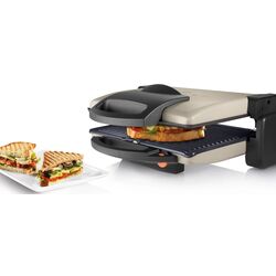 Контактный гриль Bosch TFB3302V (Silver/Black) Thumb