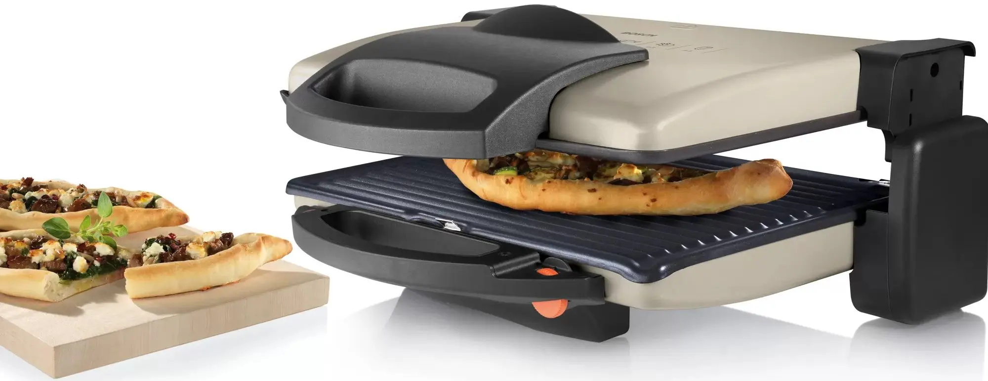 Контактный гриль Bosch TFB3302V (Silver/Black)