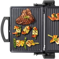 Контактный гриль Bosch TFB3302V (Silver/Black) Thumb