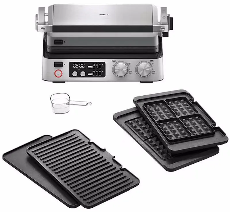 Электрический гриль Braun MultiGrill 7 CG 7044 (Inox/Black)