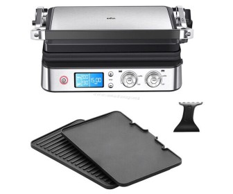 Электрический гриль Braun MultiGrill 9 CG 9040 (Inox/Black)