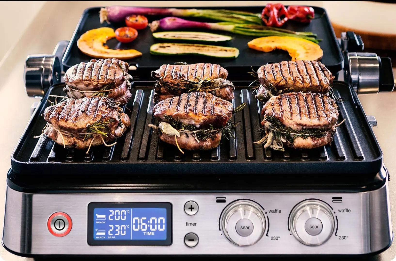 Электрогриль 3в1 Braun MultiGrill 9 CG 9047 (Black/Inox)