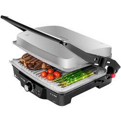 Grill electric 2in1 Cecotec Rock&Grill 2000 W (Silver/Black) Thumb