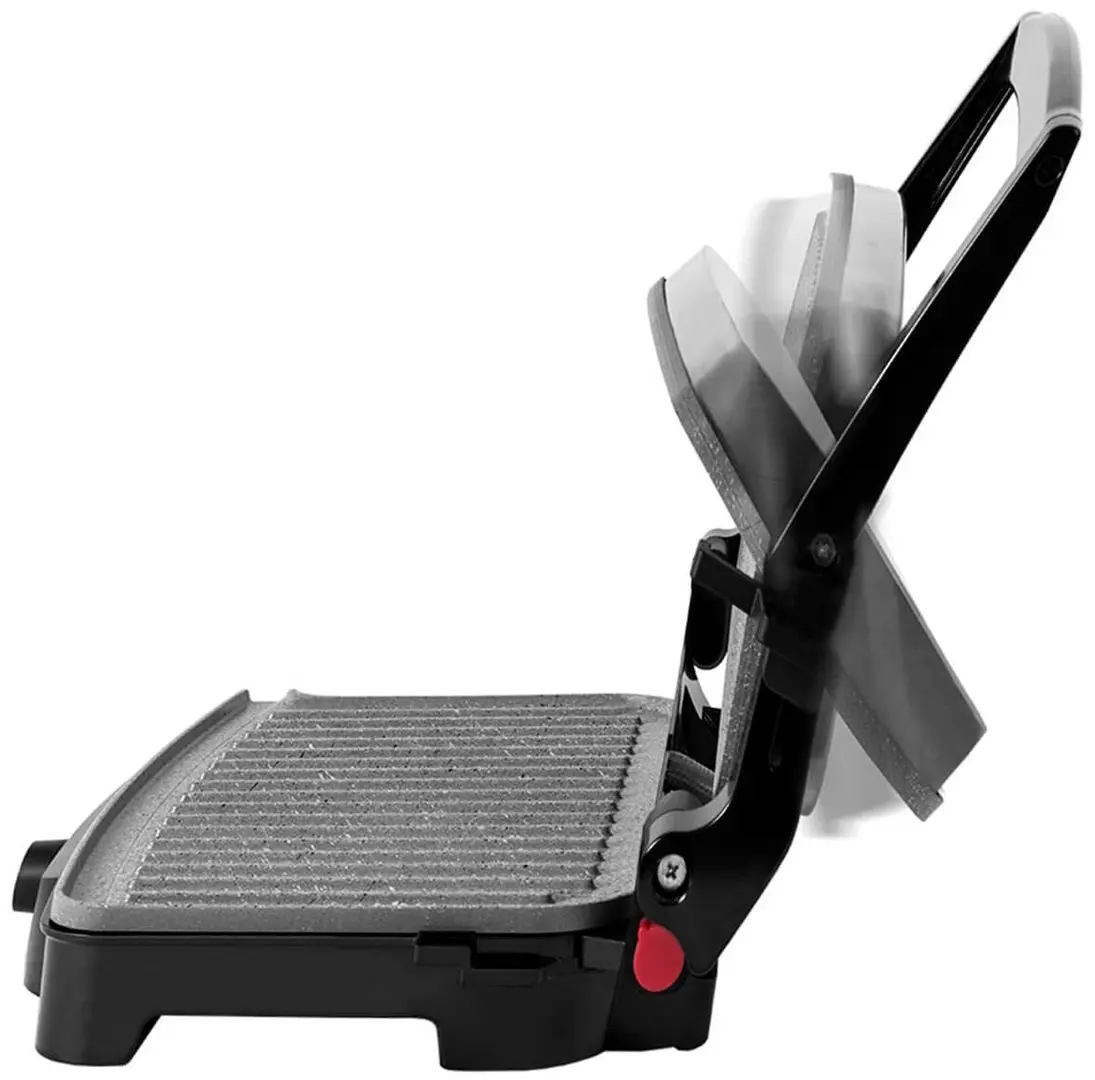 Grill electric 2in1 Cecotec Rock&Grill 2000 W (Silver/Black)