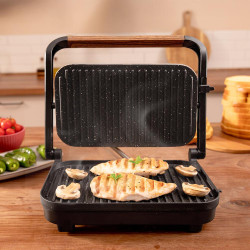 Grill electric Cecotec RocknGrill 1200 (Black/Wood) Thumb