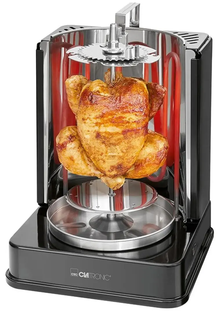 Вертикальный электрогриль Clatronic DVG 3686 (Black)