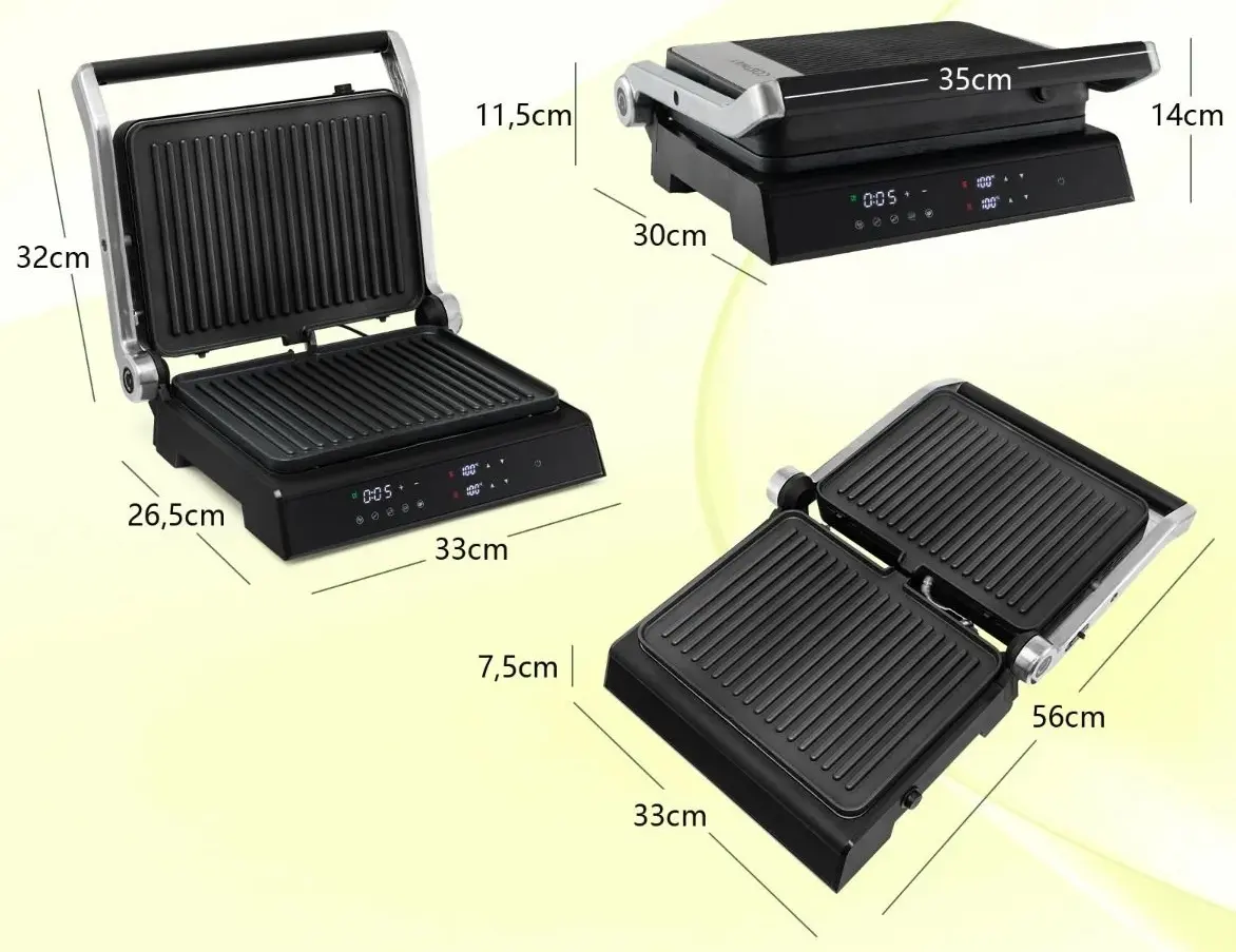 Электрогриль Costway ES10407DE-DK (Black)