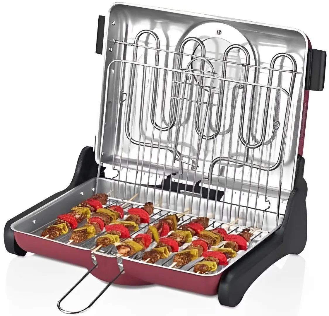 Gratar electric Crown CEG12W (Black/Red) - 3