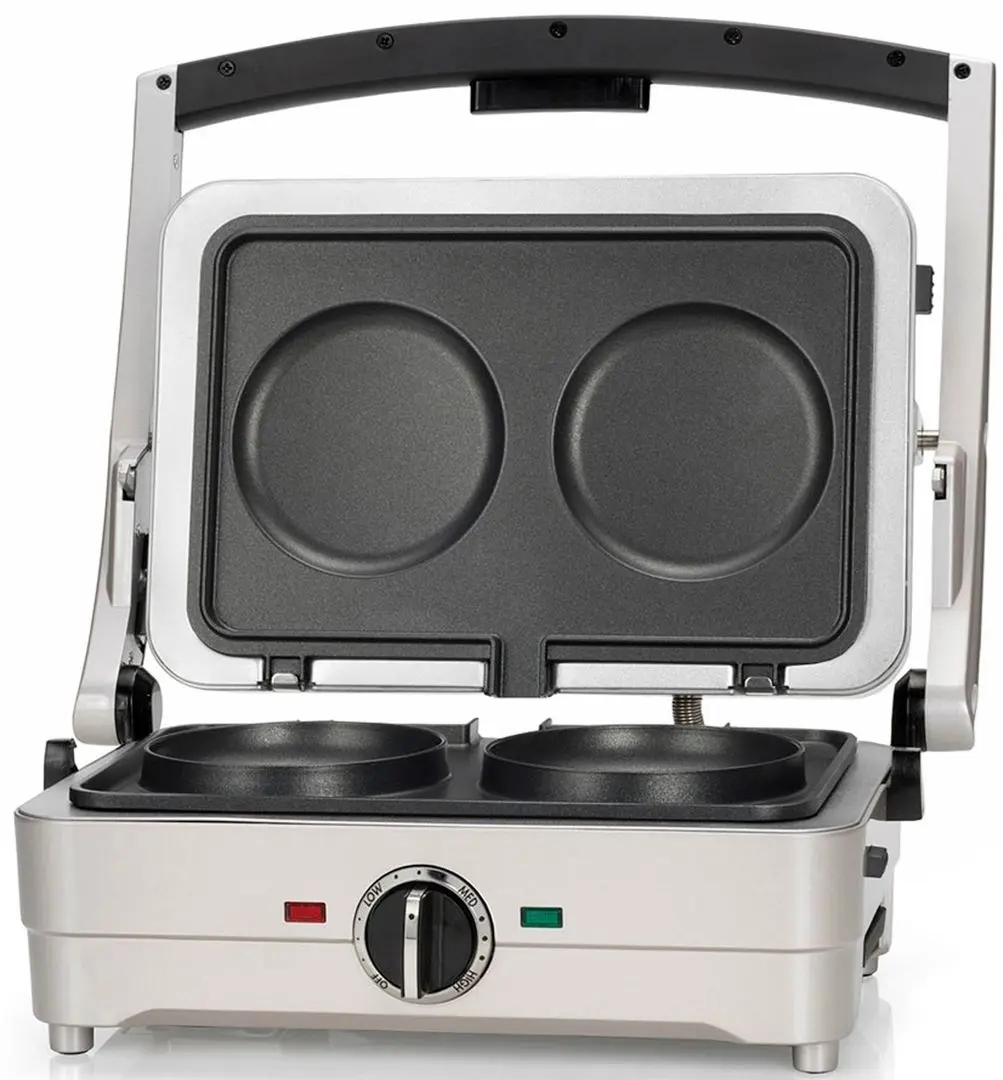 Grill electric Cuisinart GRSM3E (Silver) - 2