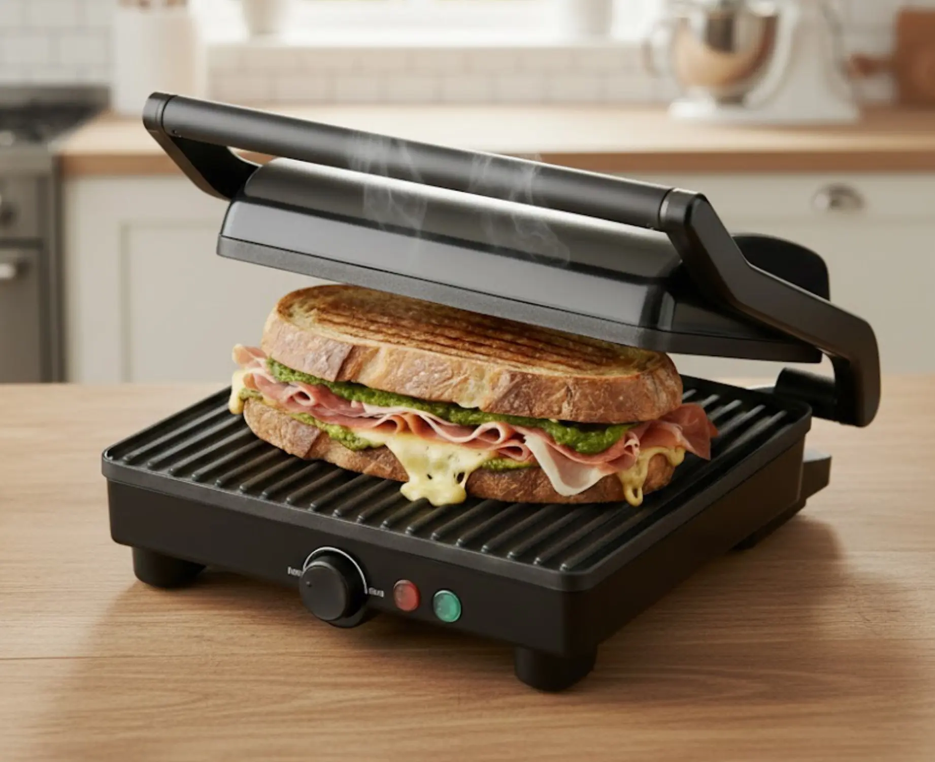 Электрогриль Daewoo SDA DG2000X (Inox) - 4