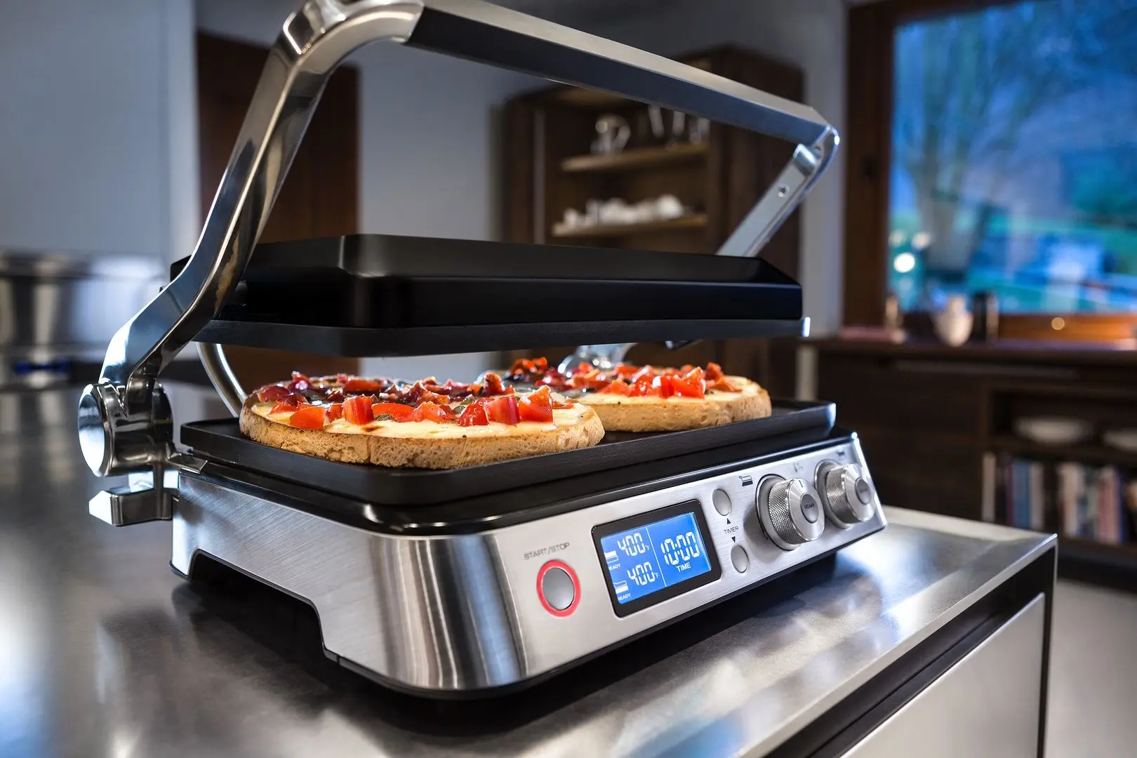 Grill electric DeLonghi CGH 1012D (Inox/Black) - 6