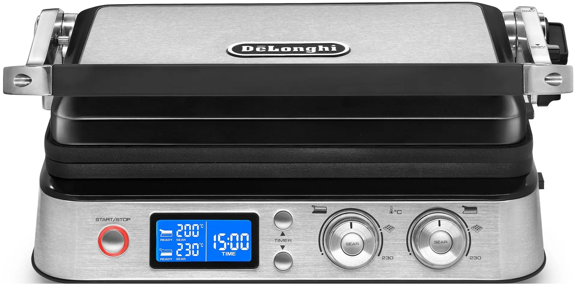 Grill electric DeLonghi CGH 1012D (Inox/Black)