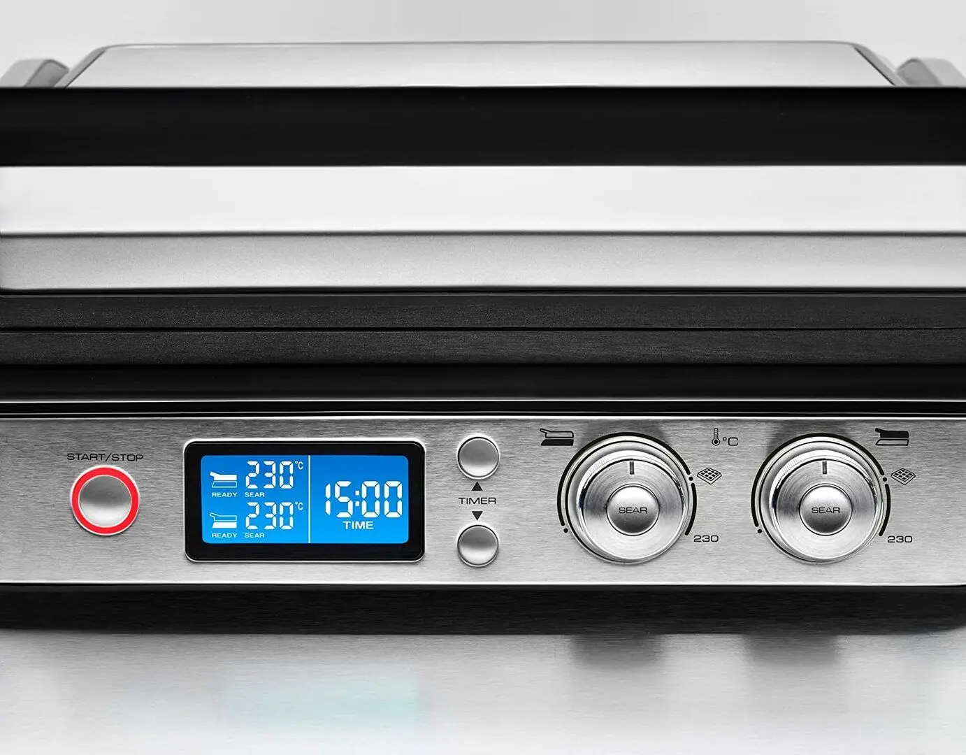 Grill electric DeLonghi CGH1020D (Silver/Black) - 3