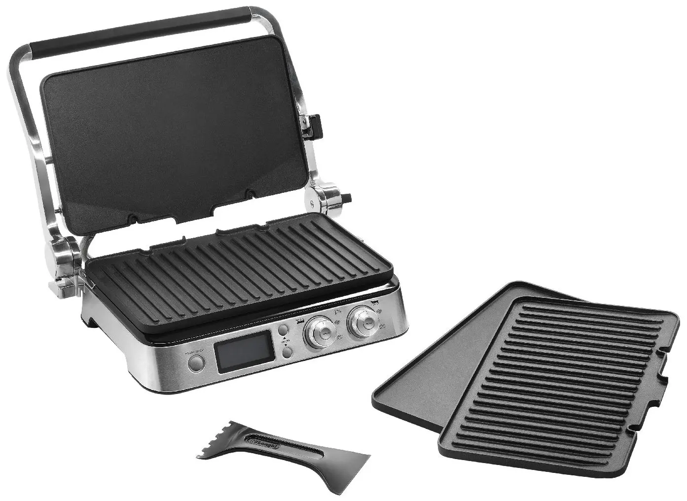 Grill electric DeLonghi CGH1020D (Silver/Black) - 4