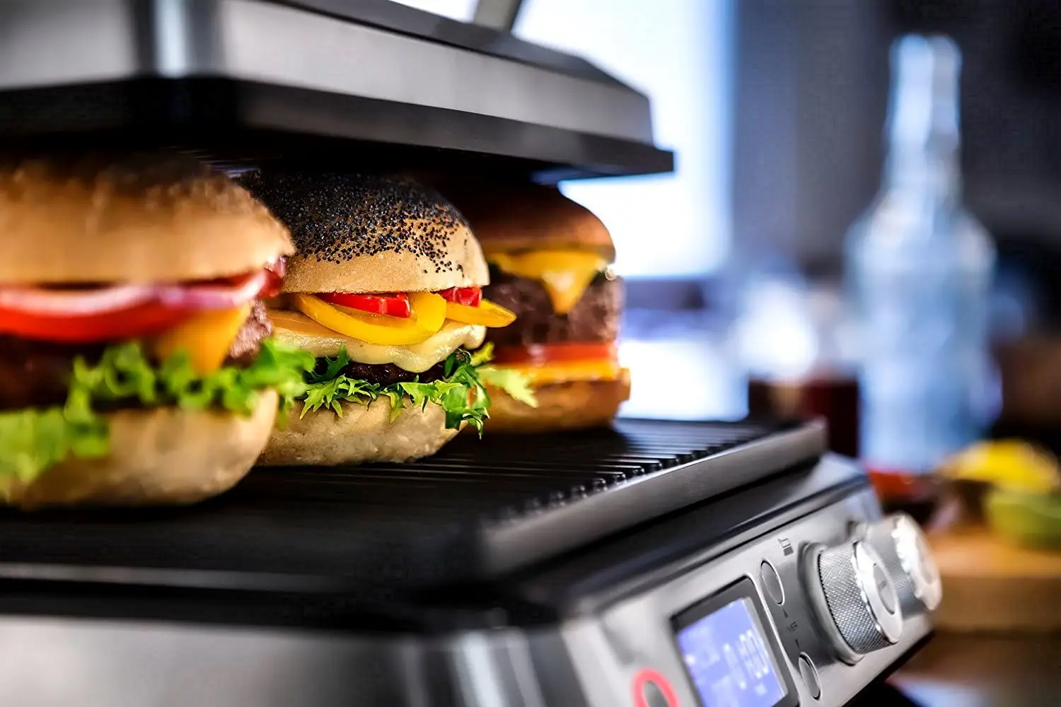Grill electric DeLonghi CGH1020D (Silver/Black) - 5