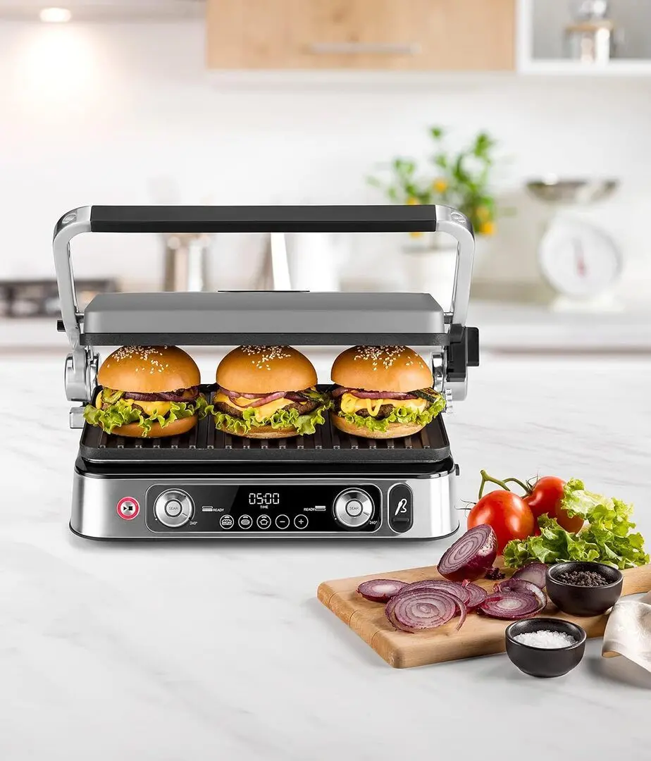 Grill electric DeLonghi CGH1112DP (Inox) - 2